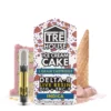 Live Resin Delta 8 Cartridge + D10 + THC-P - Ice Cream Cake - Indica 1g