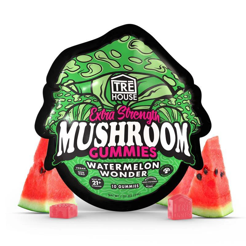 Watermelon Wonder Extra-Strength Mushroom Gummies